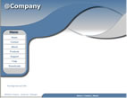 Blue and Gray site with CSS links on left displayed in boxes. Easily add links by applying styles. Template includes original .png file, html page, all image files, blank logo, and stylesheet. 